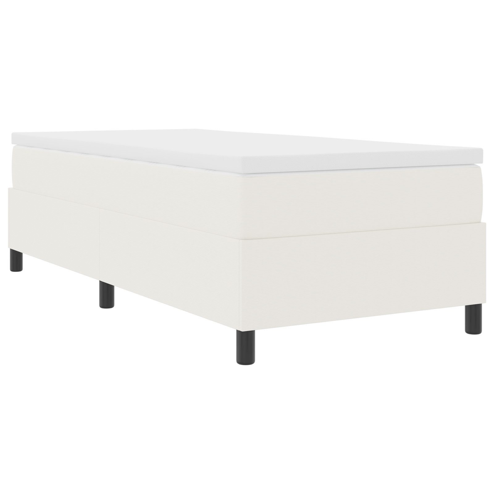 vidaXL Bett Boxspringbett Creme 80x200 cm günstig online kaufen