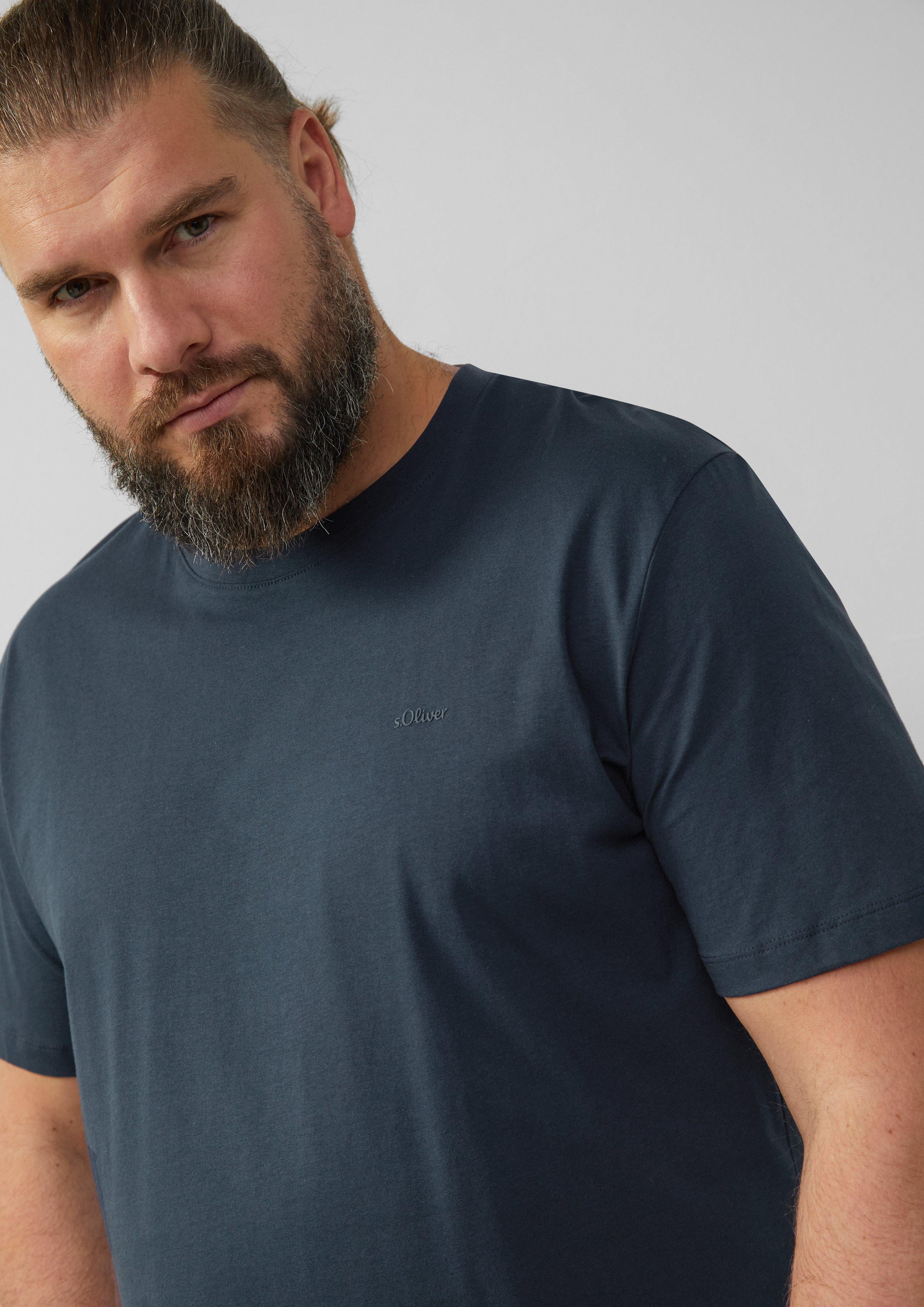 s.Oliver T-Shirt aus Baumwolle günstig online kaufen