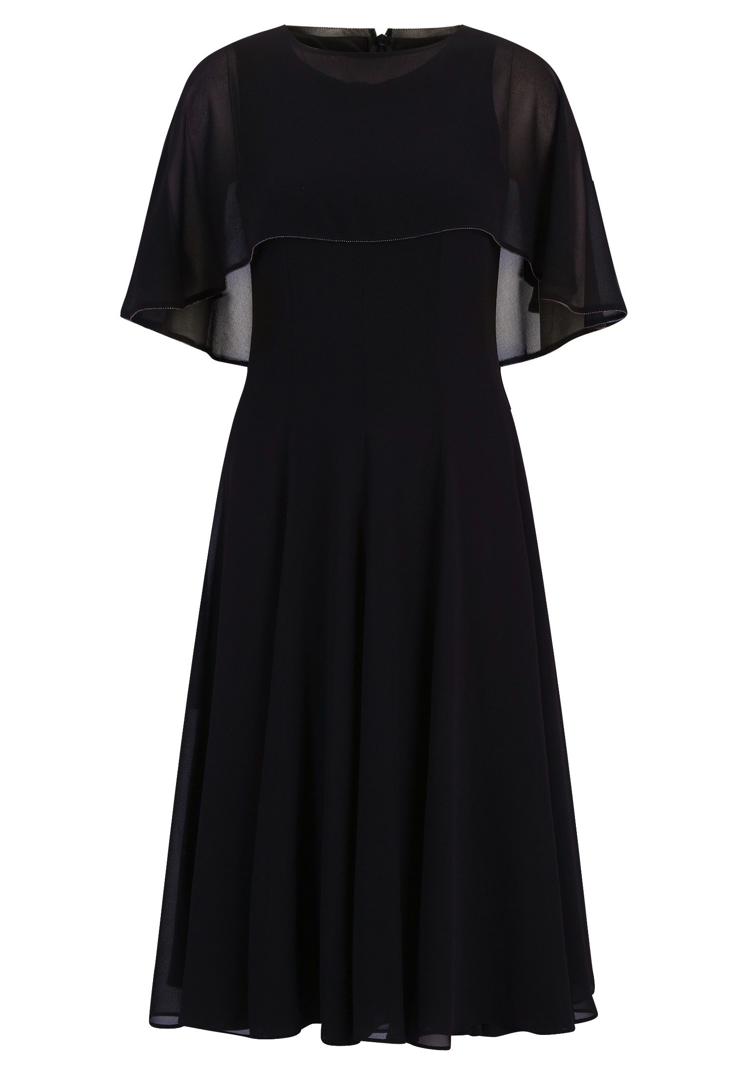 Vera Mont Chiffonkleid Damen Chiffonkleid kurzarm günstig online kaufen