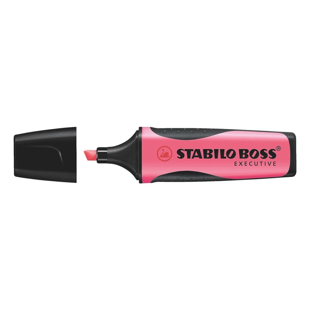 STABILO Marker BOSS® Executive, (1-tlg), Textmarker, schnelltrockend pink