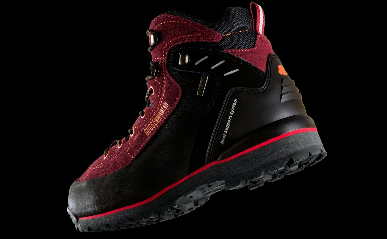 GUGGEN Mountain PM020 Wanderstiefel Wanderschuhe Stiefel Damen und Herren Stiefel Seitlicher Gummischutz; Wasserdicht Membrane; Verstärkte Schuhspitze