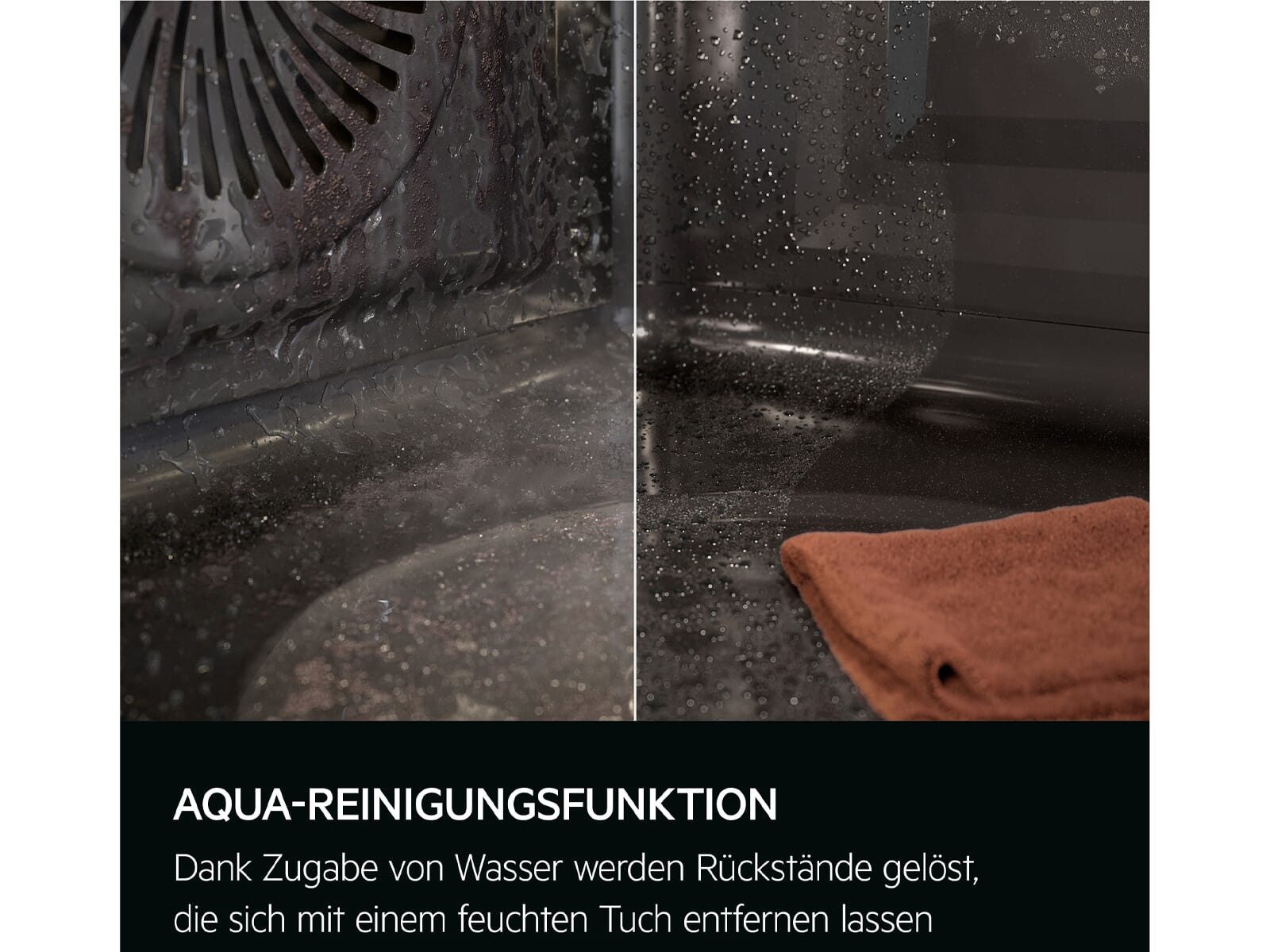 AEG Backofen-Set, Reinigung mit Wasser / Dampf, Timer