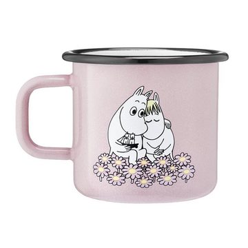 Muurla Kindergeschirr-Set Tasse Mumins Together Rosa (370 ml)