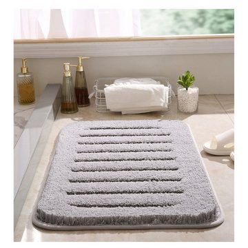 Teppich Luxuriöse Hochflorige Dicke Badematte – Sternenhotel-Qualität, AUKUU, 40*60cm, Geeignet für Eingang, Badewanne, Schlafzimmer