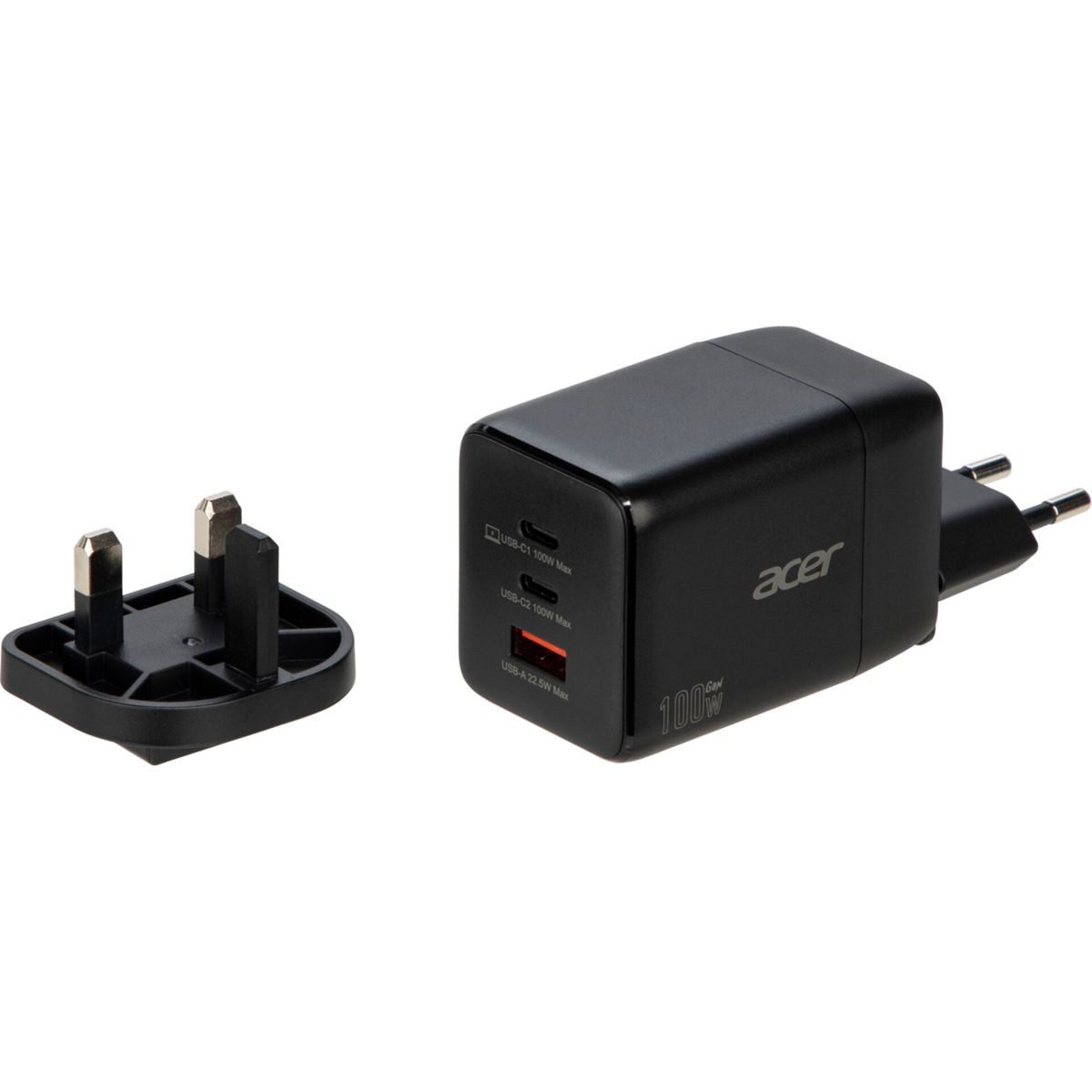Acer GaN Ladegerät USB-C/USB 100W Stromadapter