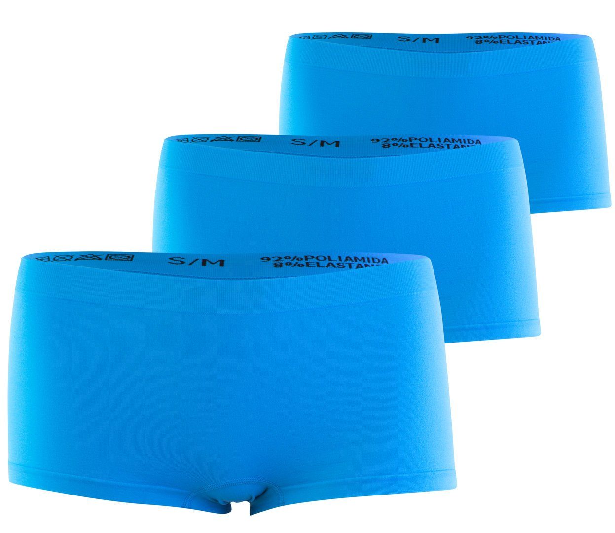 Yenita® Slip (3-St) in angenehmer Microfaserqualität turquoise