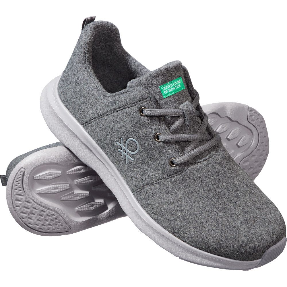 United Colors of Benetton Merino-Wolle Sneaker Atmungsaktiv und temperaturregulierend