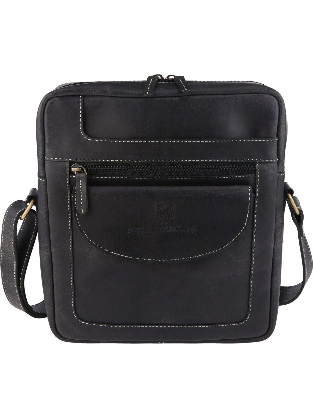 Jan Vanderstorm Umhängetasche DIETGER, aus echtem Leder günstig online kaufen