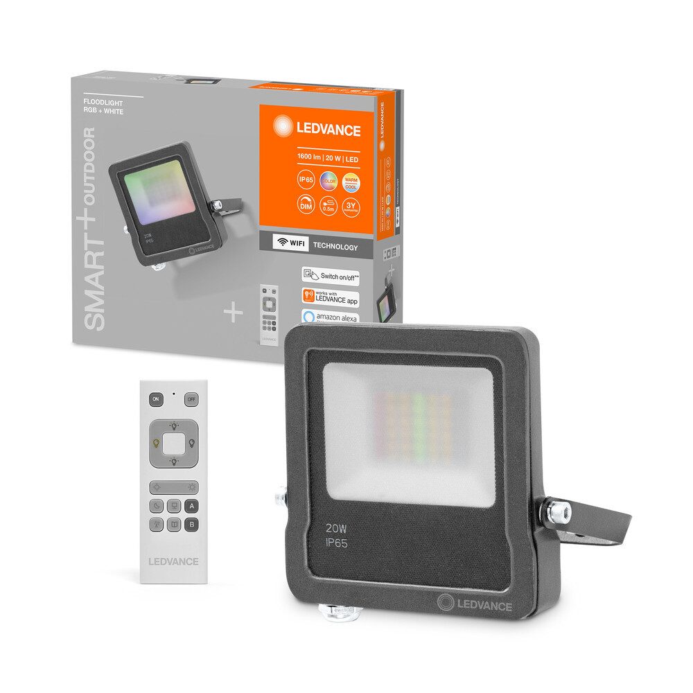 Ledvance 20W, warmweiß, 1600lm Smart-Home-Fernbedienung