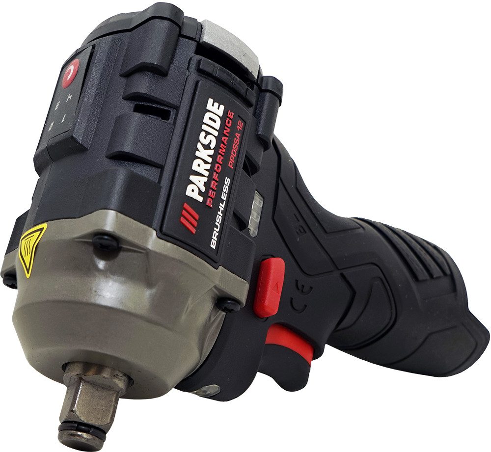 PARKSIDE PERFORMANCE® Akku-Schlagschrauber 12V ½" Akku Schlagschrauber 350Nm 933g PPDSSA 12 (ohne Akku), 2700 U/min, 350 Nm, Инструментaufnahme: 1/2" Außenvierkant