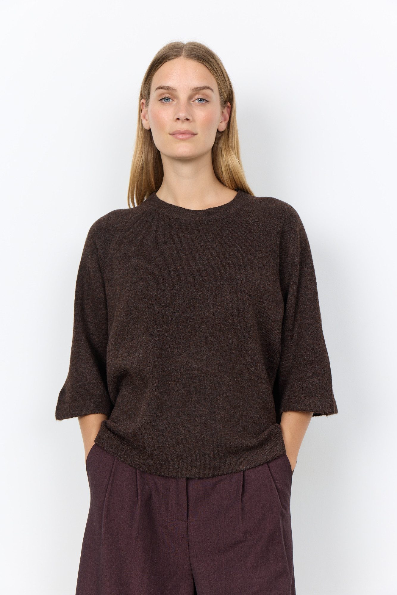 soyaconcept Strickpullover SC-ORLEAN 1 Materialmix