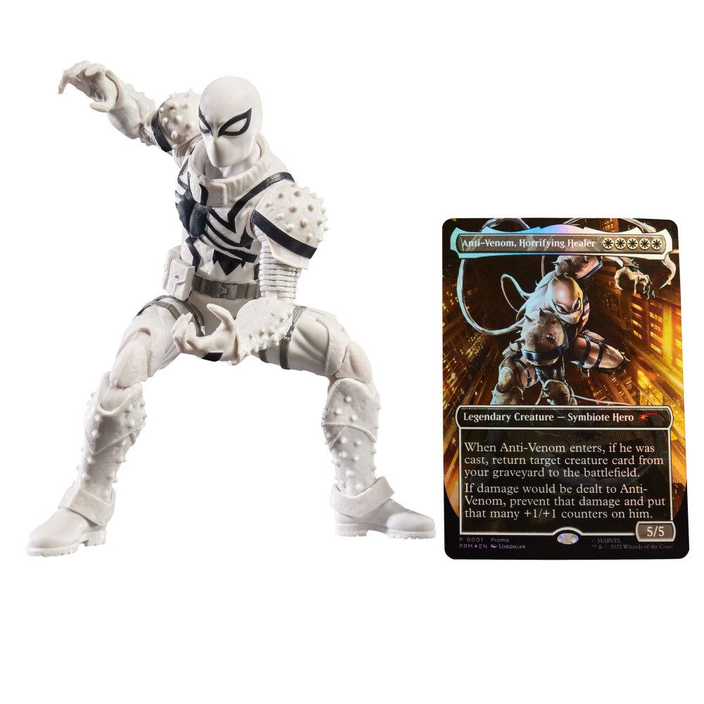 Hasbro Actionfigur Marvel Legends Magic: The Gathering Actionfigur Agent Anti-Venom (plus