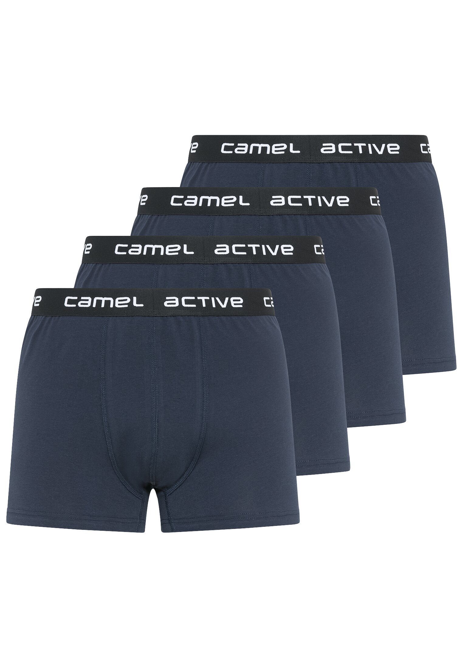 camel active Trunk im 4er-Pack (4-St) Blau | Boxershorts