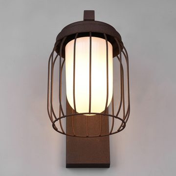 etc-shop Außen-Wandleuchte, Leuchtmittel nicht inklusive, Außenlampe Vintage Retro Wandleuchte Aussen Vintage Außenwandleuchte