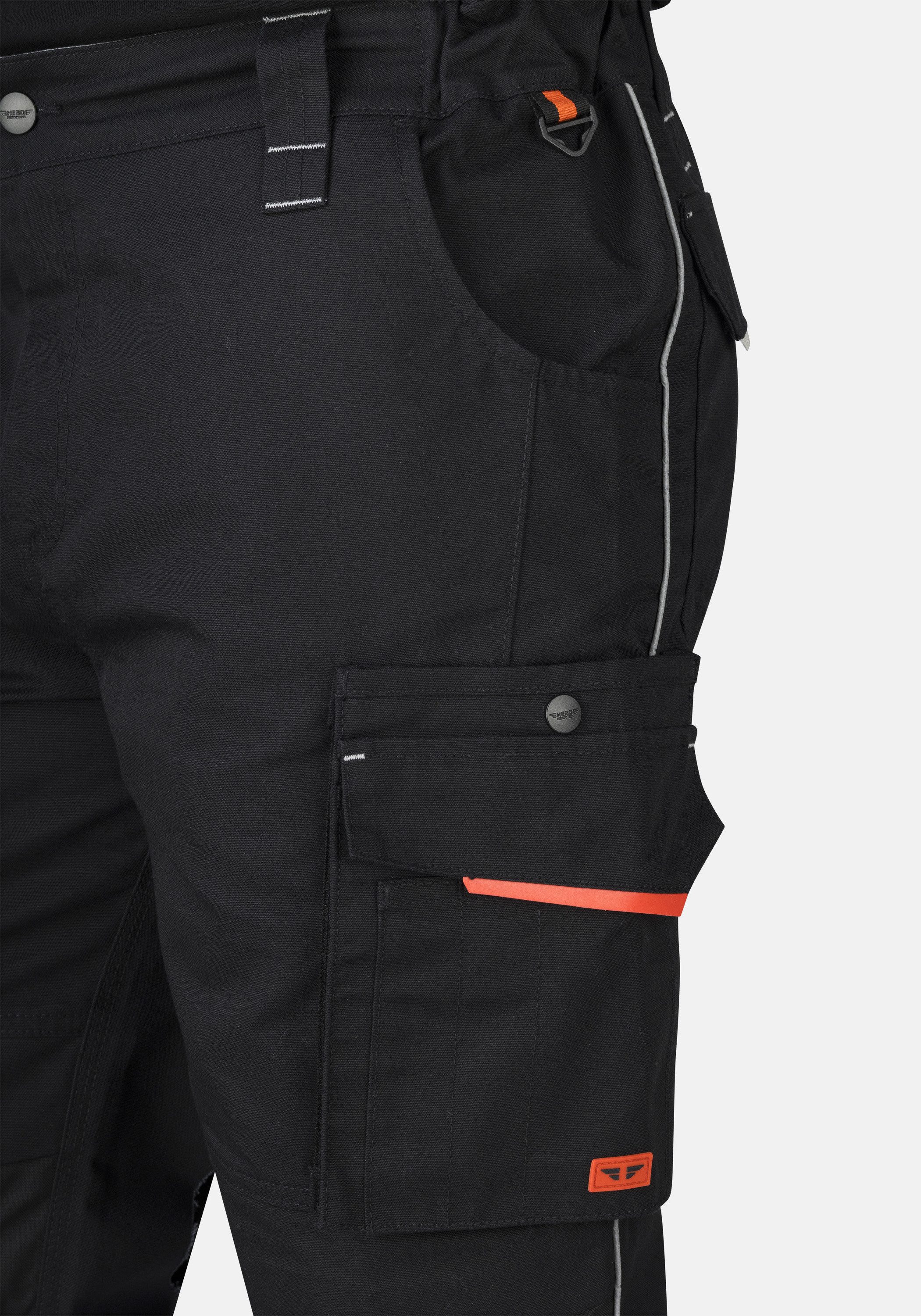 HERO by John Medoox Arbeitsshorts TACOMA Pro Workwear 3/4-Hose Arbeits-3/4-Hose in Funktionsqualität für Herren