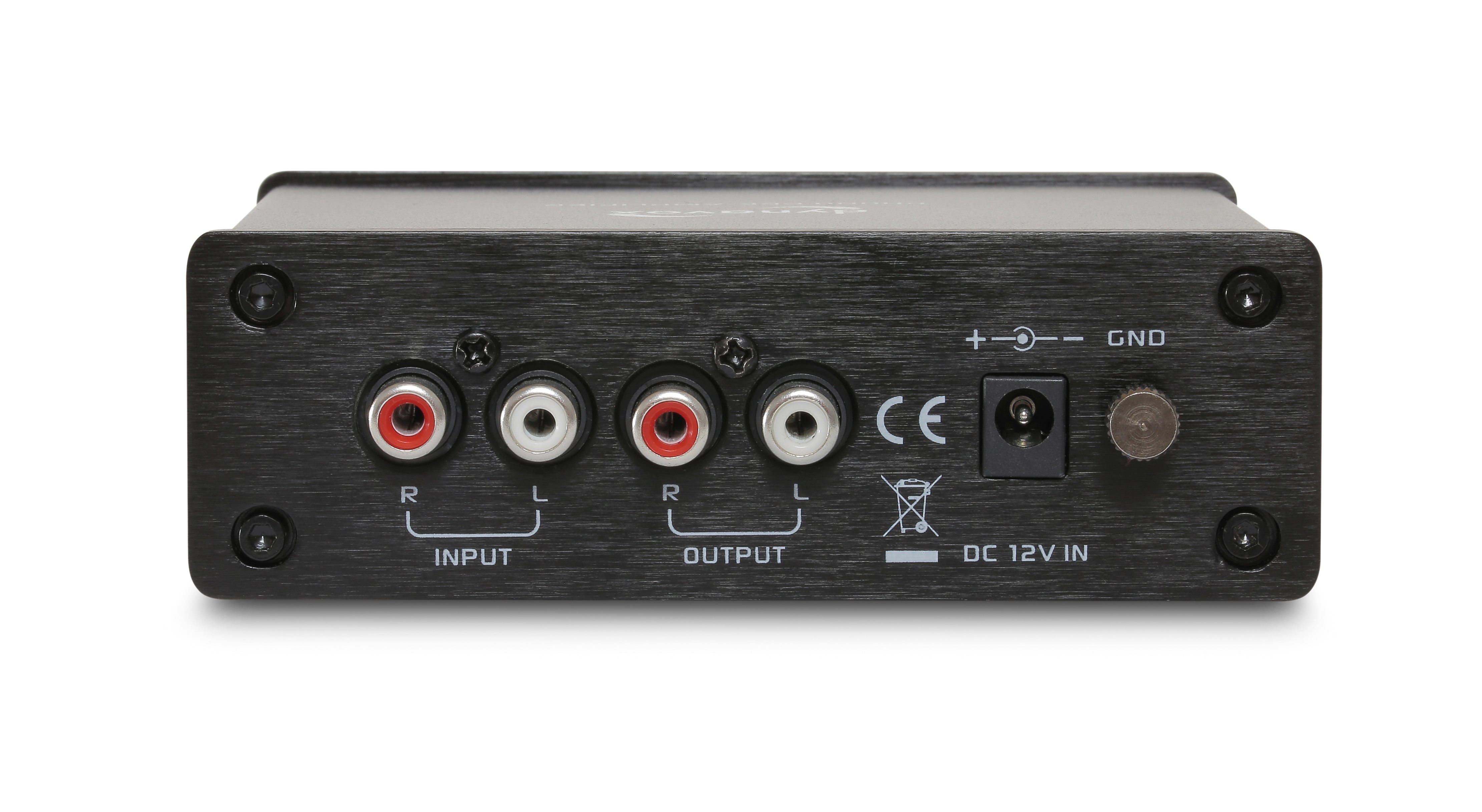 Dynavox TC-5B Vorverstärker (Anzahl Kanäle: 1, Phono-Vorverstärker, MM-Systeme, optionaler Batterie-Betrieb)