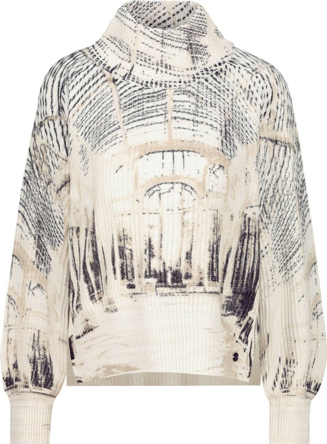 Monari Rundhalspullover 809517 weich