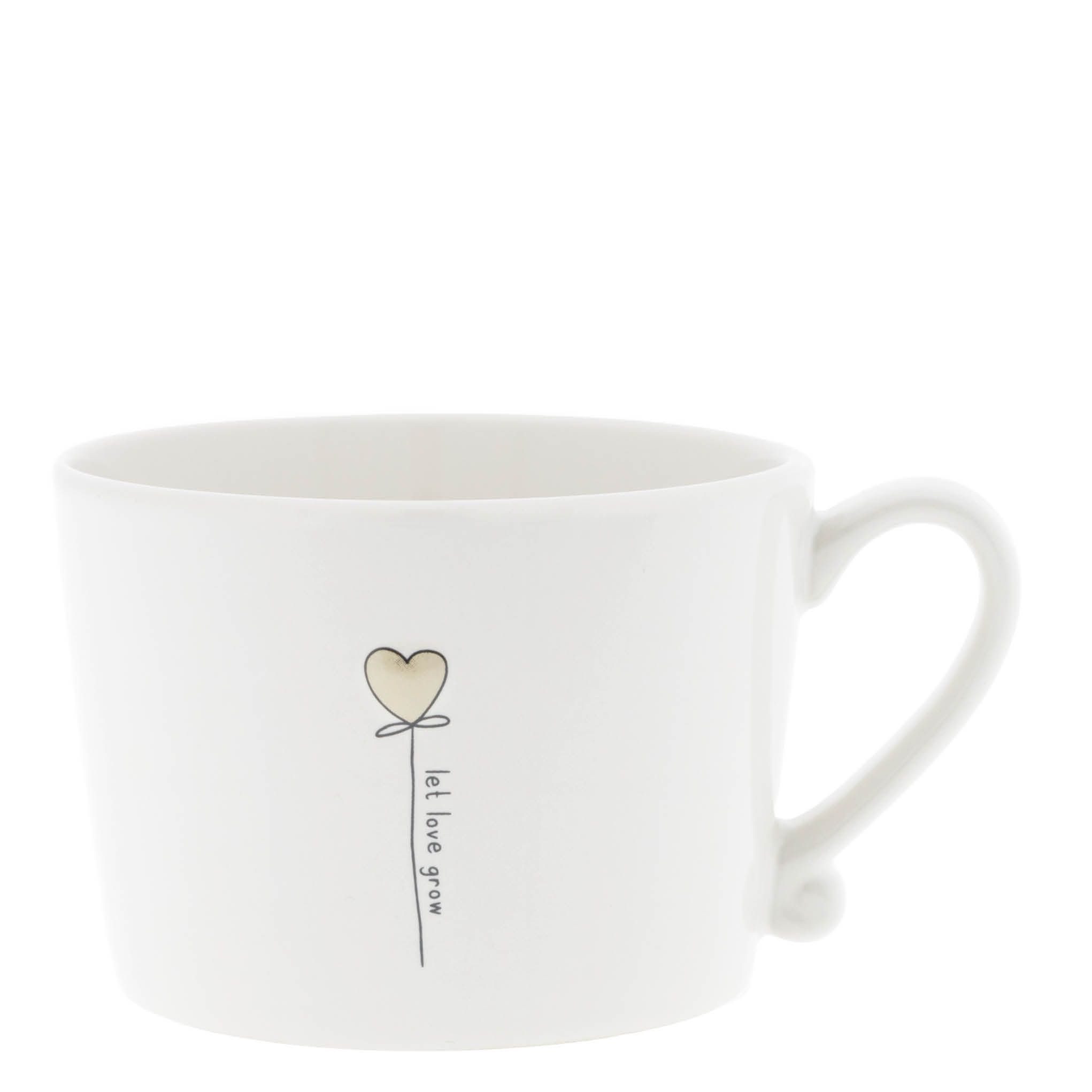 Tasse Weiß, Durchmesser 10 cm