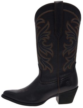 Ariat HERITAGE J TOE STRETCHFIT Schwarz Cowboystiefel Damen Westernreitstiefel