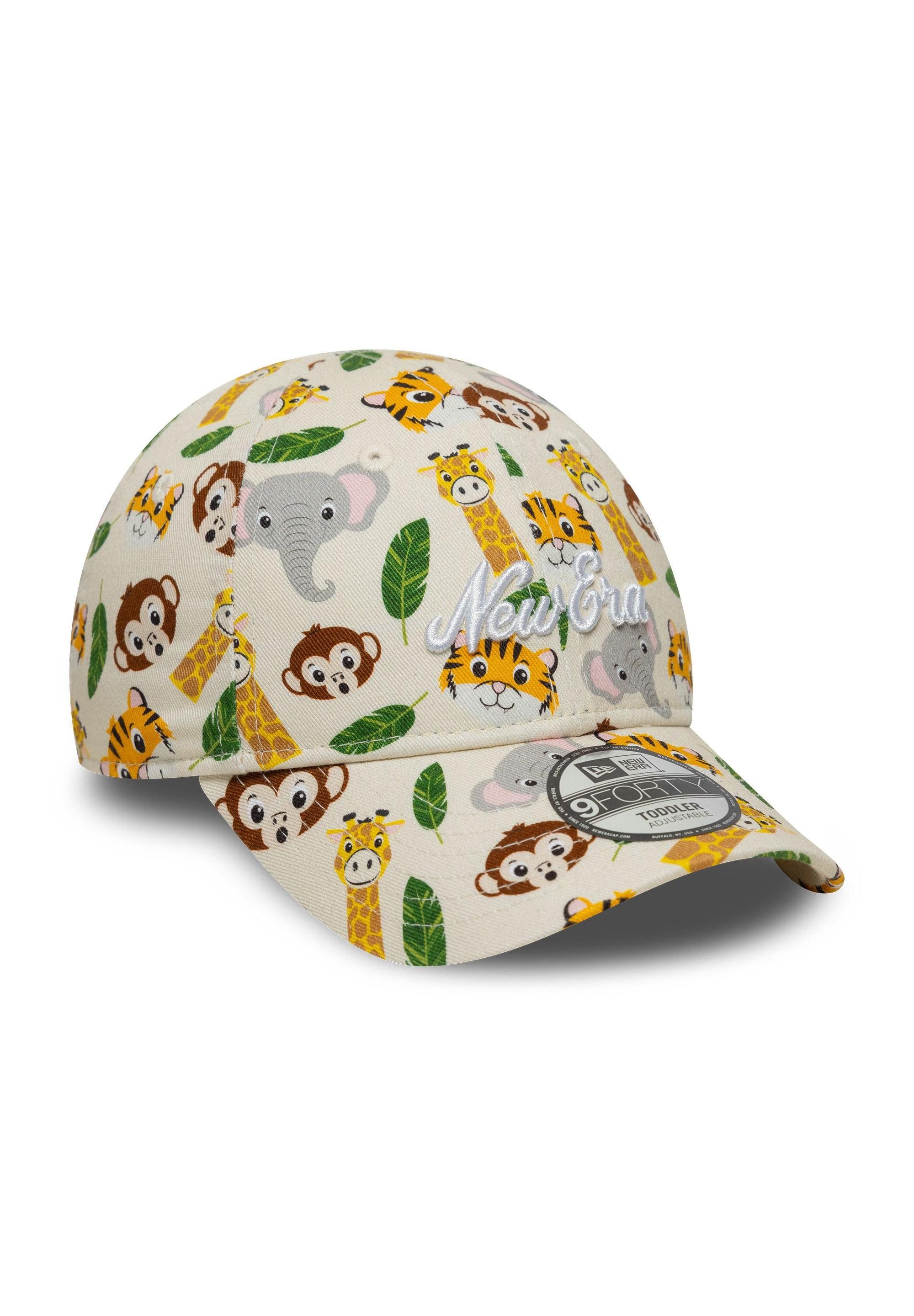 New Era Baseball Cap Safari Alloverprint Toddler 9Forty Cap New Era Beige (1-St)