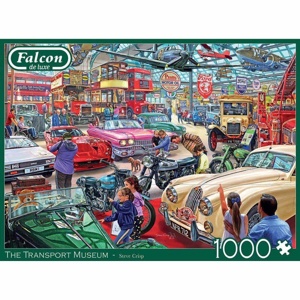 Puzzleteile Spiele The Jumbo Teile, Falcon Puzzle Transport 1000 1000 Museum