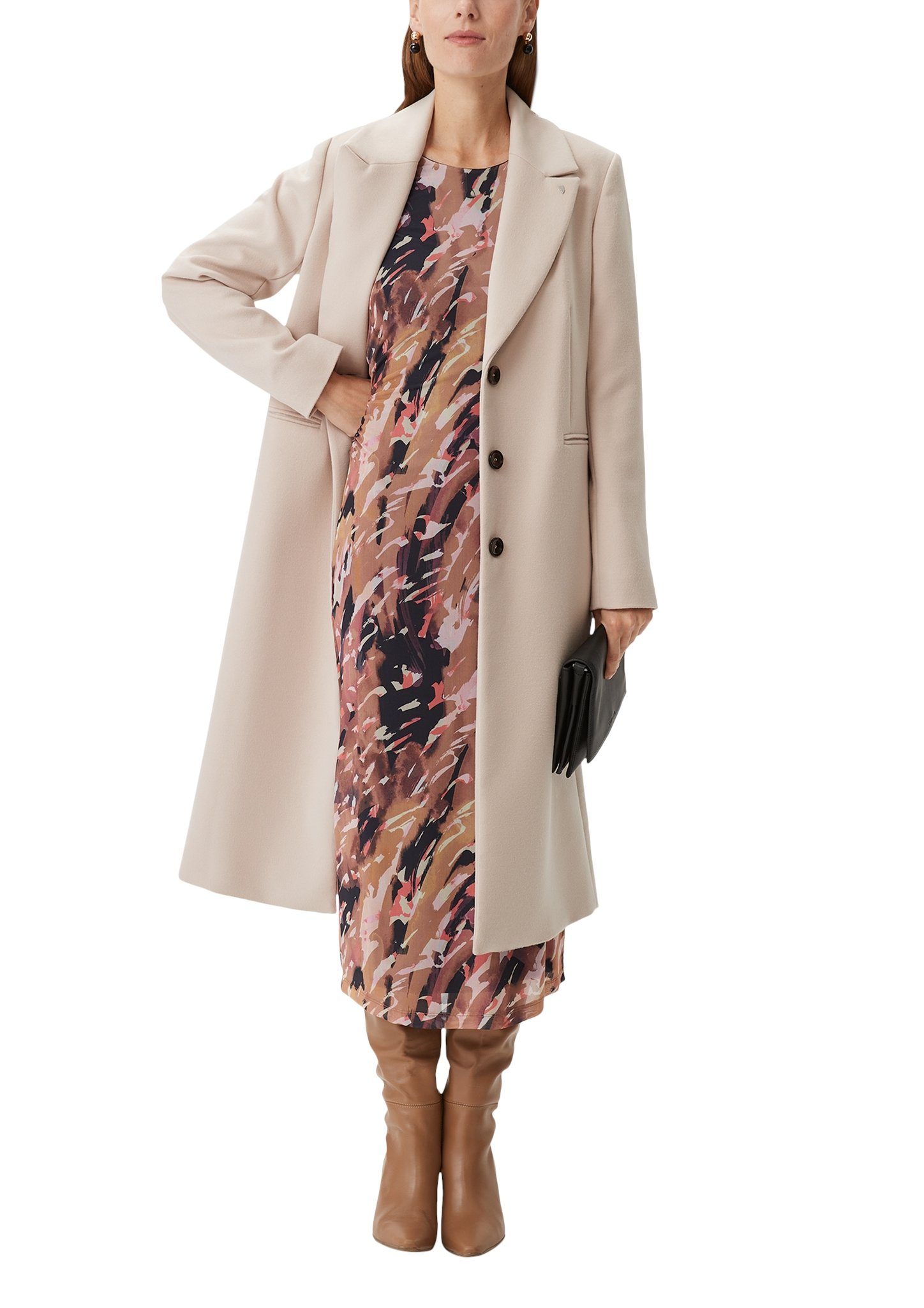 comma Blusenkleid Kleid