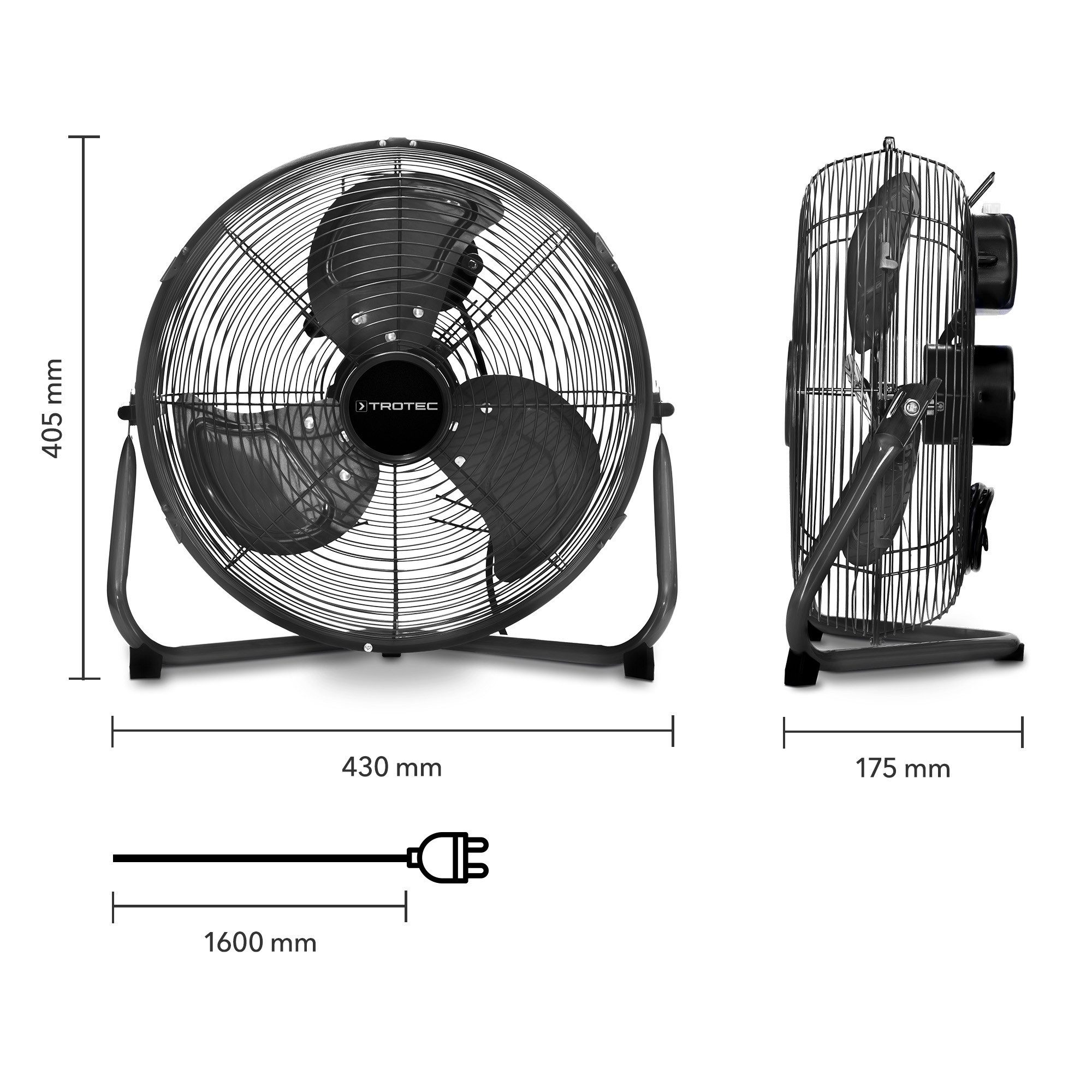 TROTEC Bodenventilator TVM 15