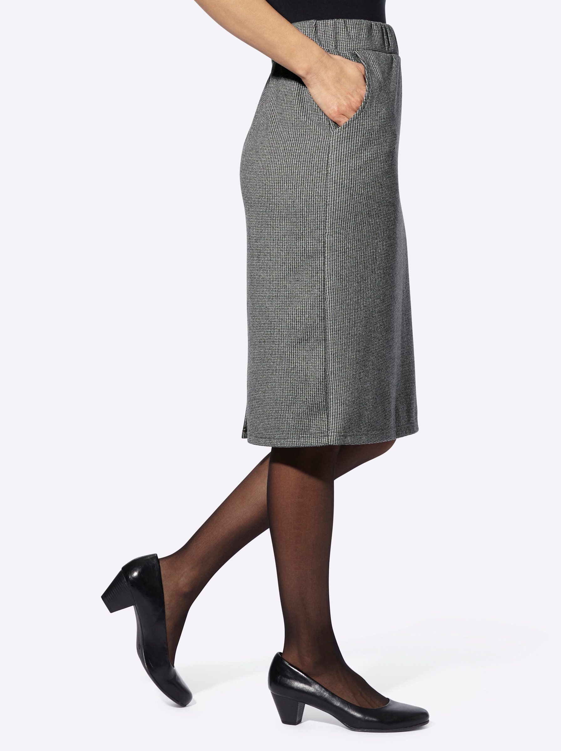 Witt A-Linien-Rock Jerseyrock . günstig online kaufen