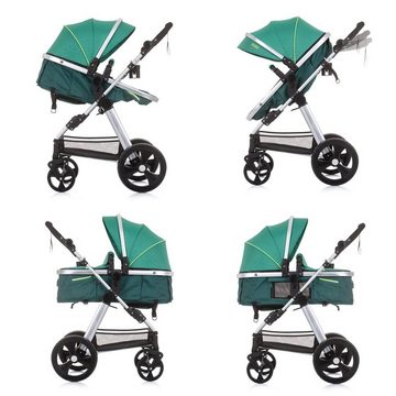 Chipolino Kombi-Kinderwagen Kombikinderwagen Havana 2 in 1, faltbar Tragetasche Sportsitz bis 22 kg