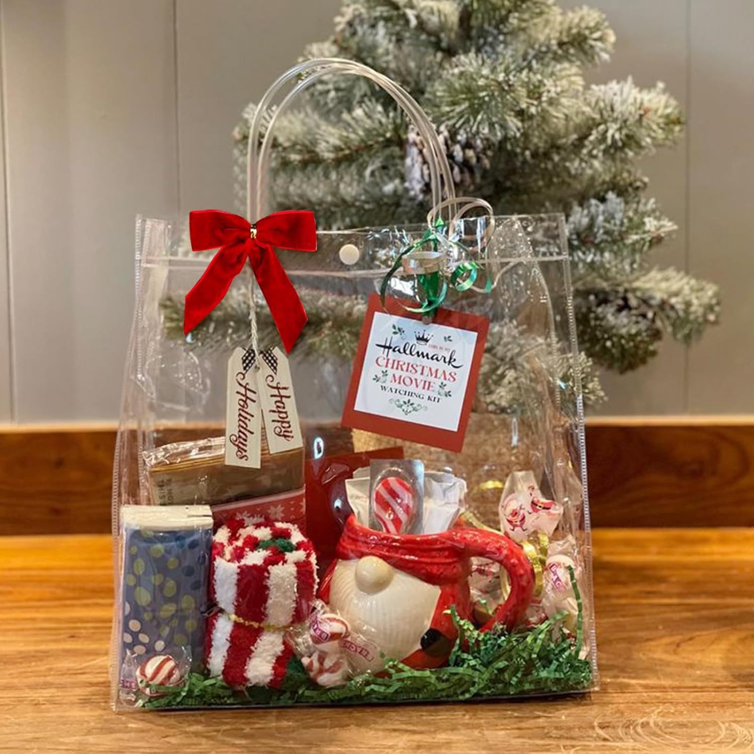 CLTYQ Weihnachtsbaumschleife 24 Samtschleifen für Weihnachtsbaum, Girlande, Zaun, Haustür (24-tlg), Perfekt, um Ihrer Weihnachtsdeko einen eleganten Akzent zu v – Bild 5 von 5