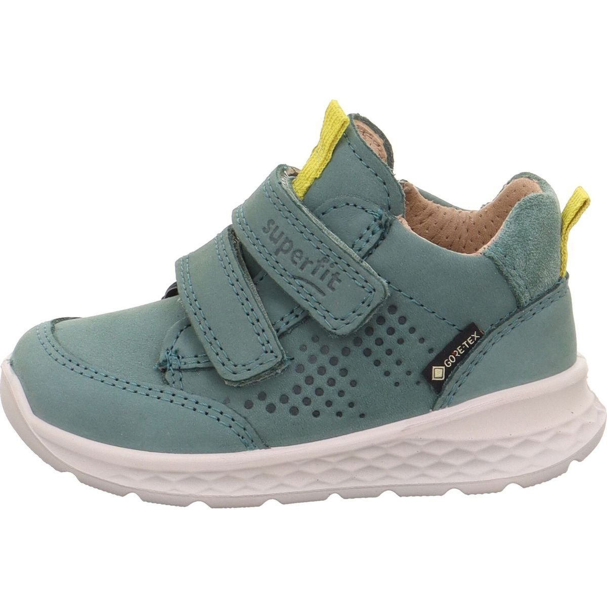 Superfit Breeze Outdoorschuh Stilvoller, wasserdichter Sneaker aus Nubukleder mit praktischen