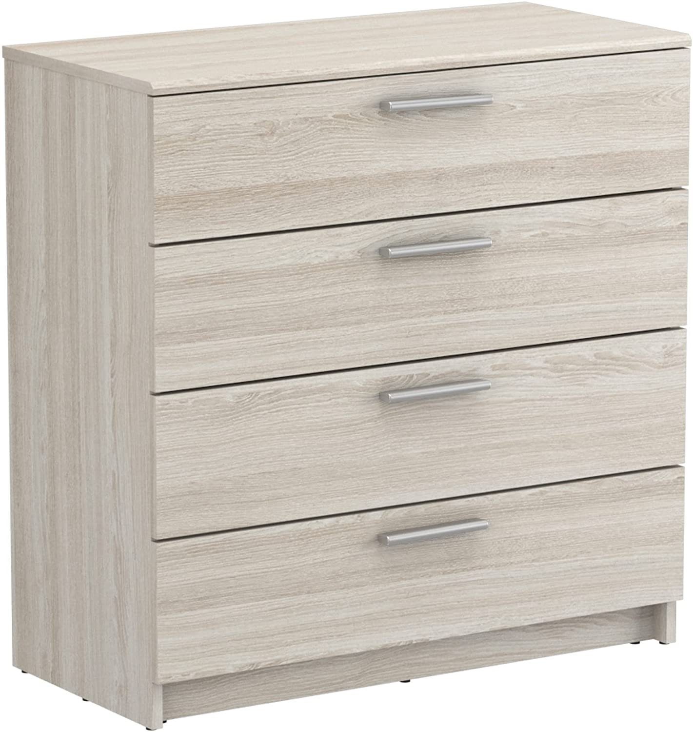 habeig Kommode KOMMODE Pricy 456 Eiche 4 Schubladen Flurschrank Holz Neu Sideboard