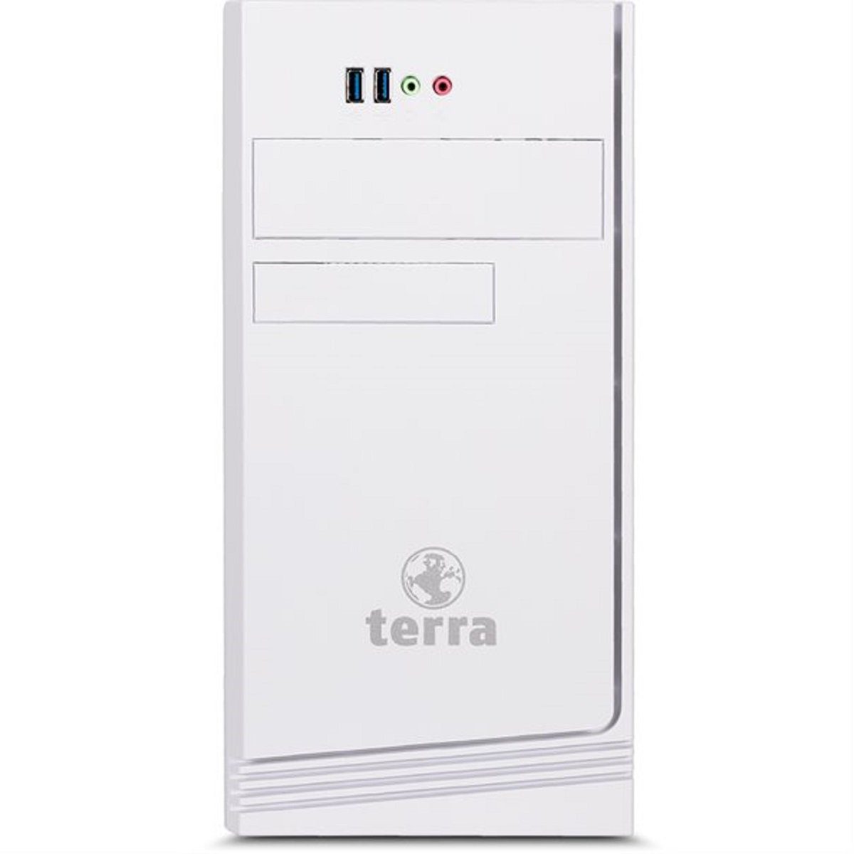 TERRA TERRA PC-BUSINESS 5000wh SILENT weiß white HDMI Business-PC (Intel, 8 GB RAM, 500 GB SSD, Farbe weiß)