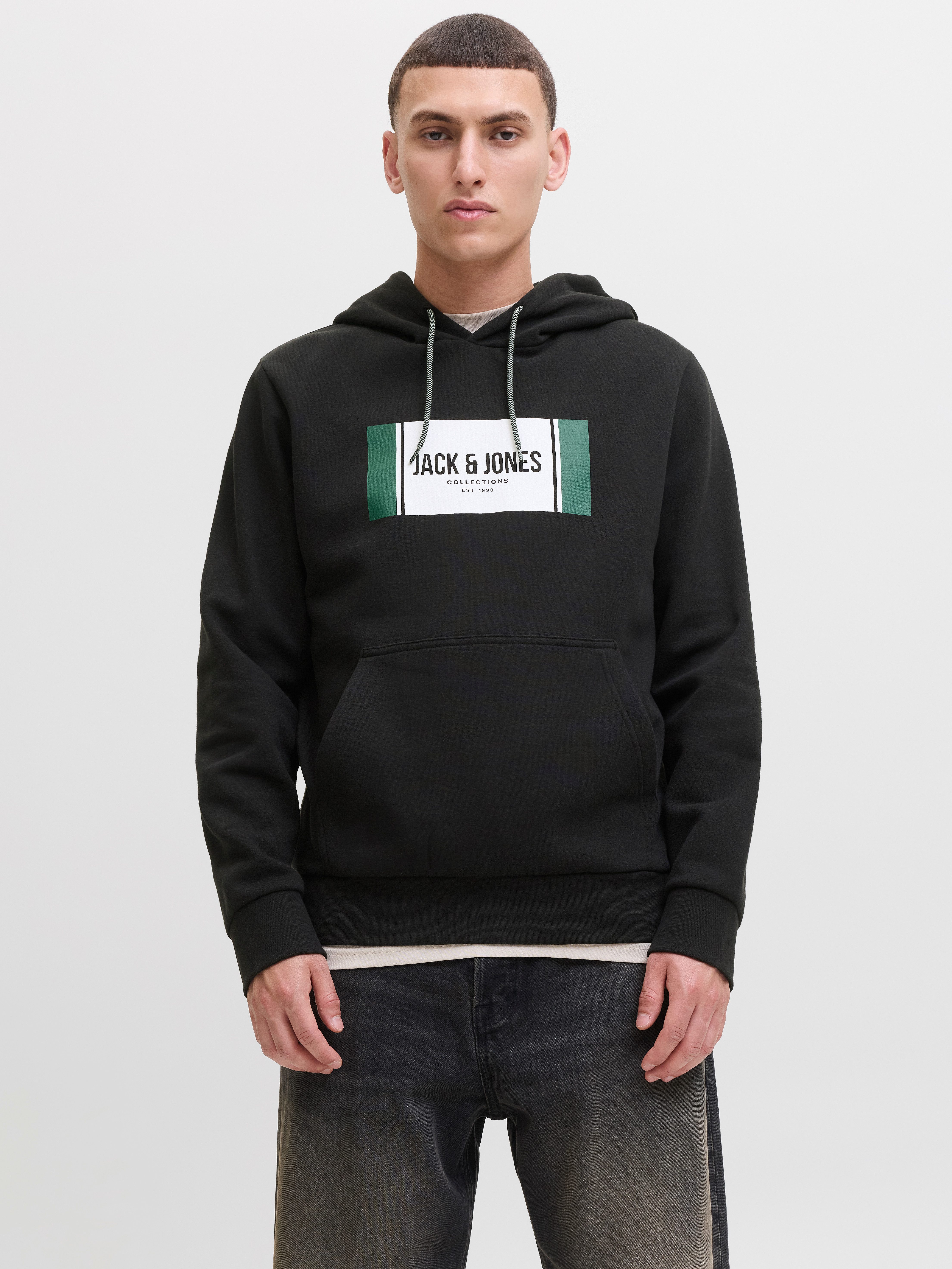 Jack & Jones Kapuzensweatshirt JJHAYATO SWEAT günstig online kaufen