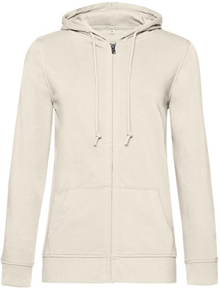 B&C Kapuzensweatjacke Organic Zipped Hood Jacket /Women, gekämmte Bio-Baumwolle