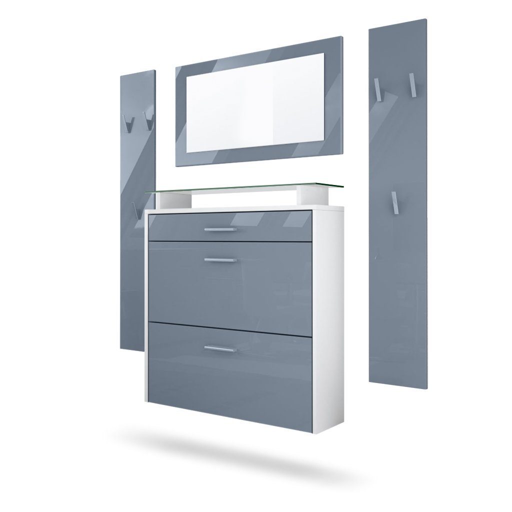 Vladon Garderoben-Set Malea, (Garderobenset bestehend aus 1 Hängeschuhschra günstig online kaufen