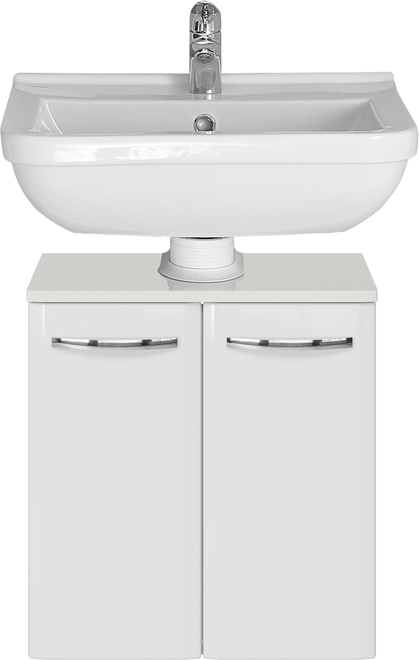 Saphir Waschbeckenunterschrank Quickset 326, mit 2 Türen, 50cm breit (1-St)