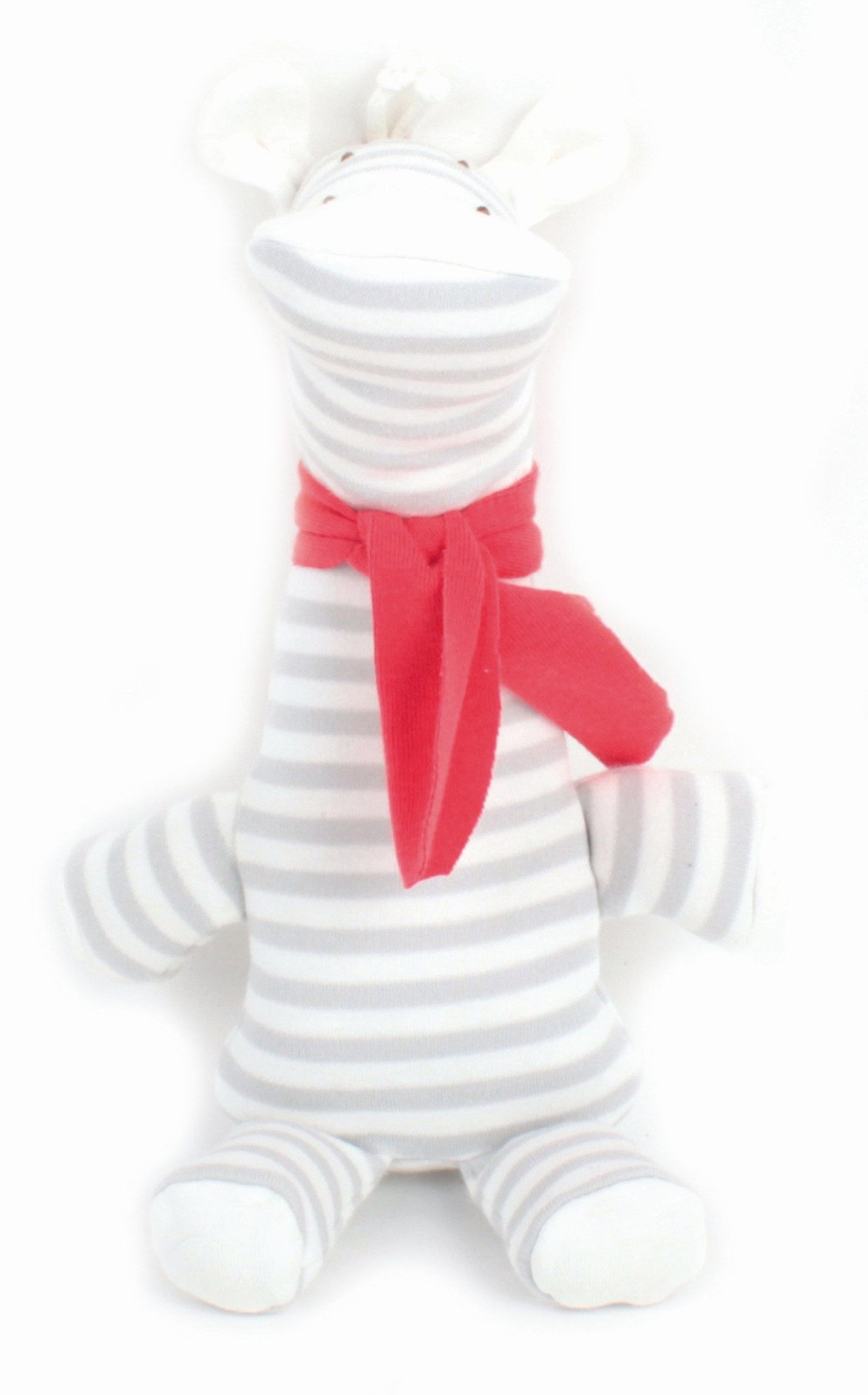 El Puente Stoffpuppe Stoffpuppe "Giraffe" aus Bio-Baumwolle, Handmade, Bio, Handmade