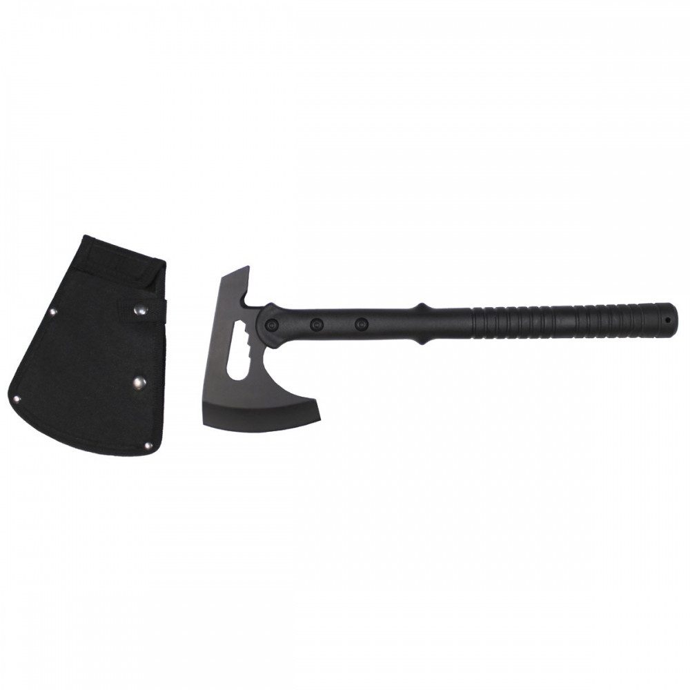 Taschenmesser MFH Tomahawk, Tactical, schwarz, Kunststoffgriff