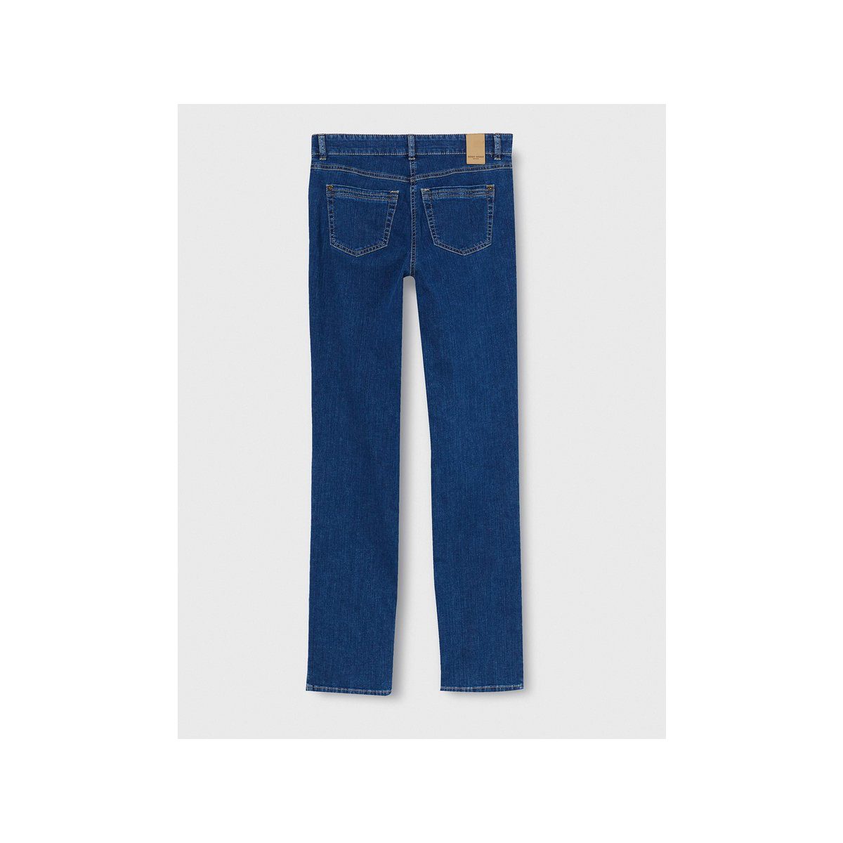 GERRY WEBER Straight-Jeans (87300) regular denim blue (1-tlg) blau