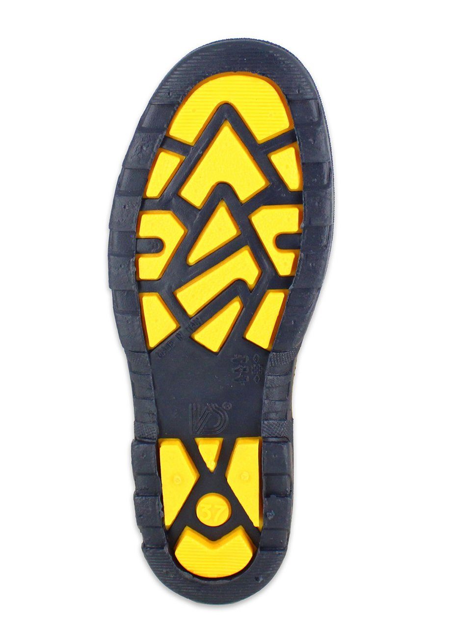 Beck Damen Regenstiefel Sailor Gummistiefel (klassischer Stiefel, für trockene, warme Füße) wasserdicht, robust, strapazierfähig, herausnehmbare Einlegesohle