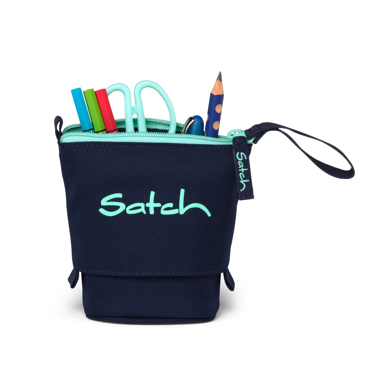 Satch Schulranzen Pencil Slider Ocean Mint (1 Stück), Mäppchen, Stifthalter, Etui