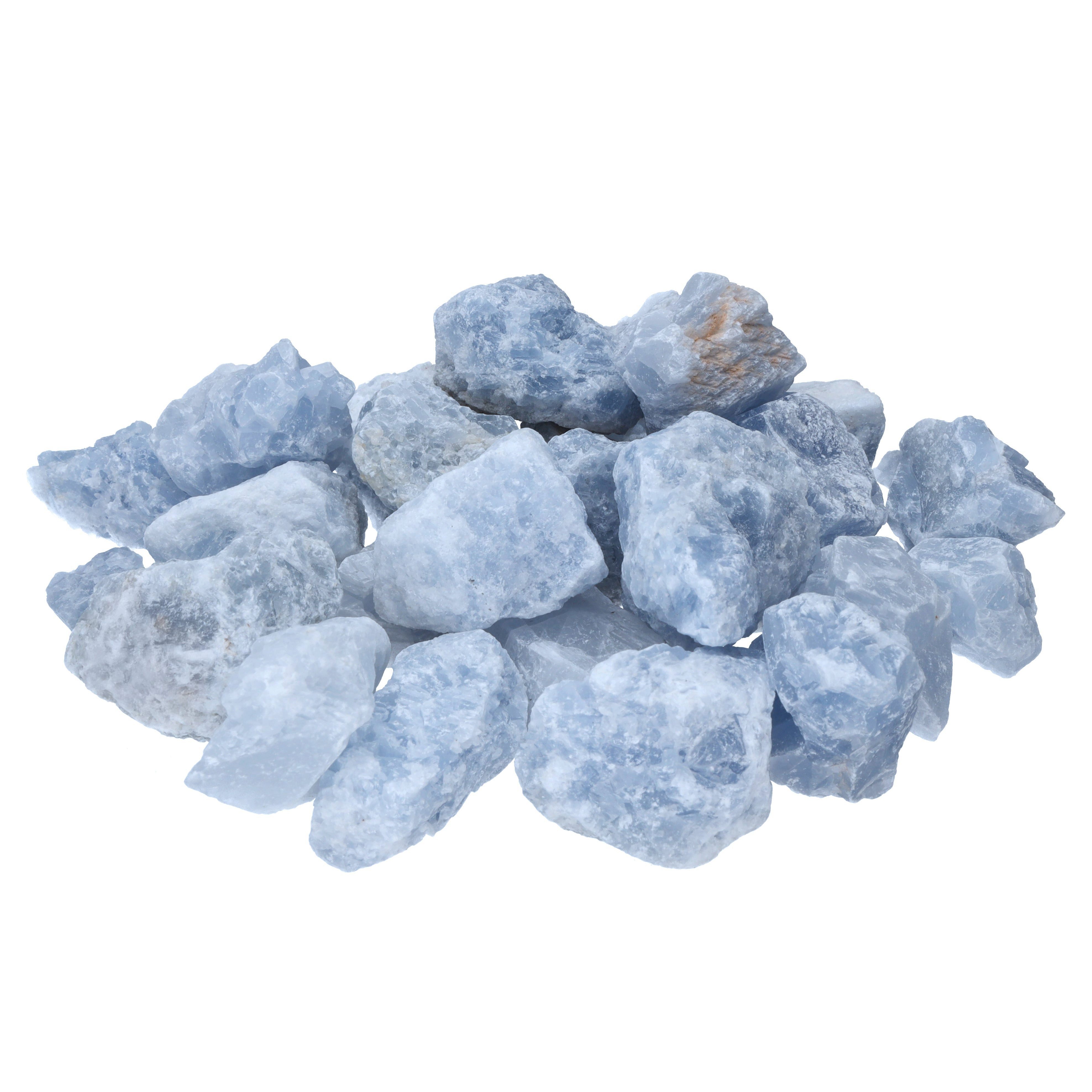 Lebensquelle Plus Edelstein Blauer Calcit Wassersteine