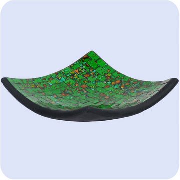 SIMANDRA Dekoschale Mosaik Schale Quadrat bunt B: ca. 15 cm (1 Stück)
