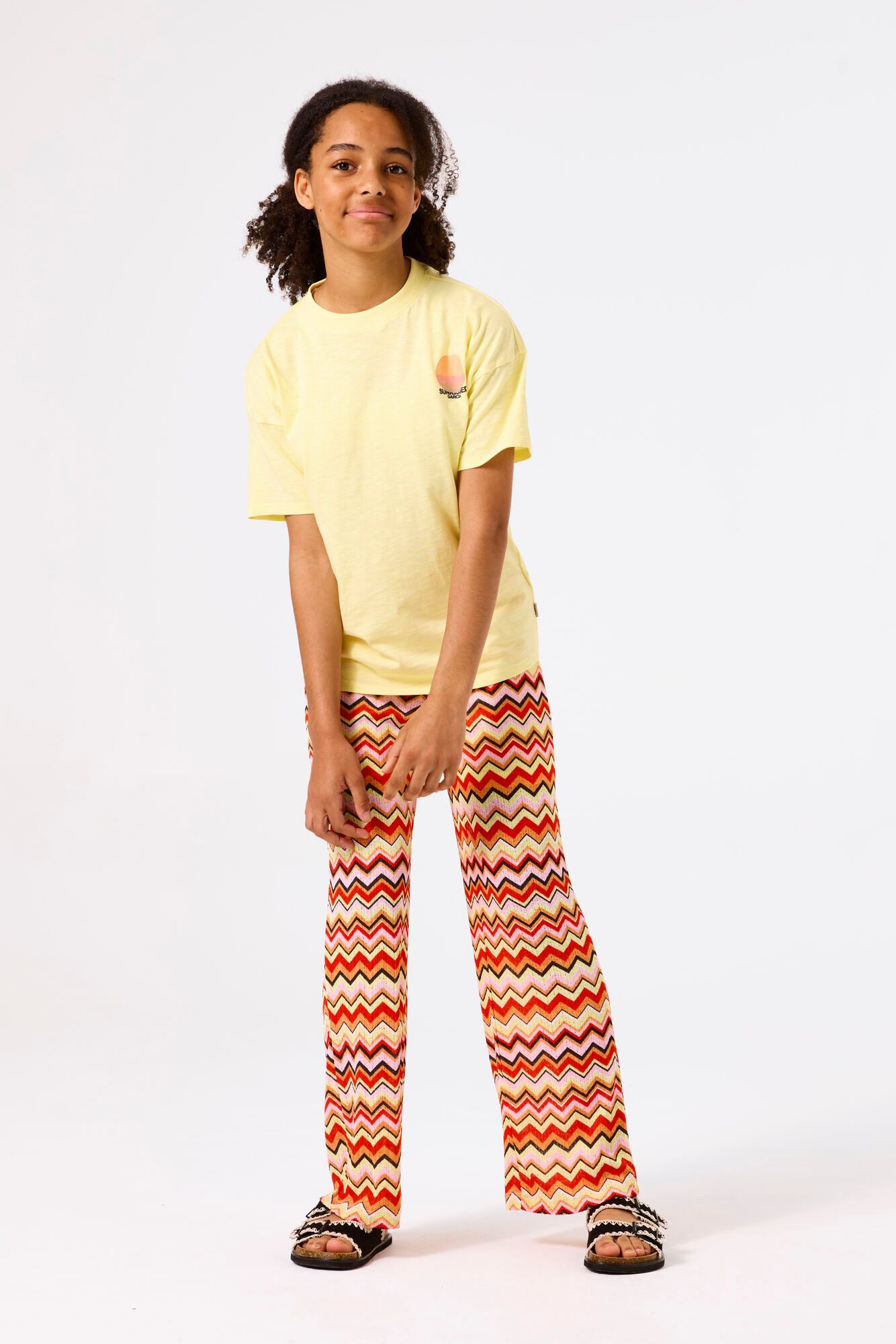 Garcia Strandhose Chevron-Muster