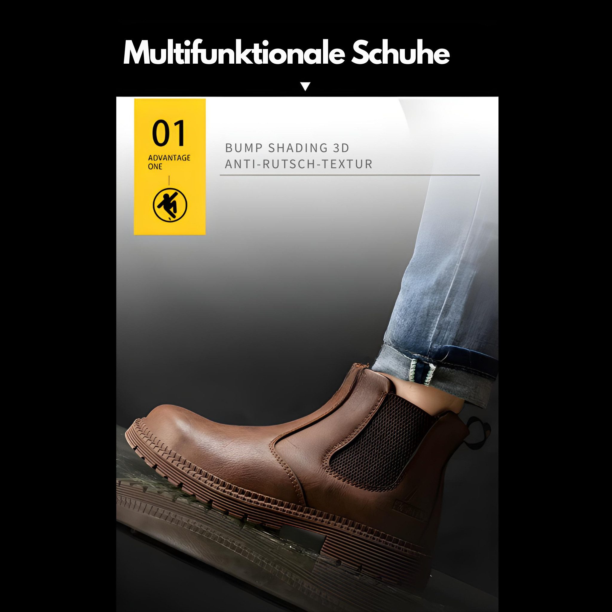ARMORAX Leichte Sicherheitsschuhe mit Stahlkappe & Durchtrittschutz Sicherheitsstiefel Öl- & wasserabweisend, atmungsaktiv & flexibel