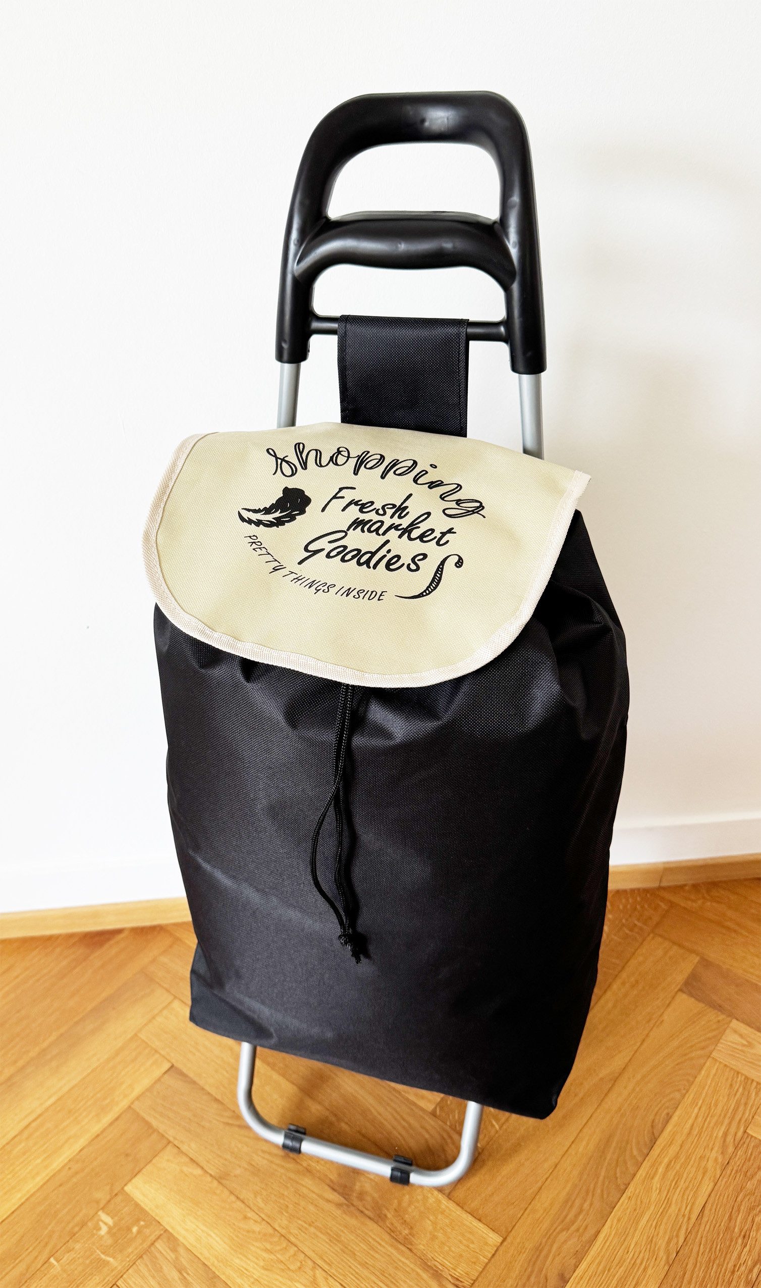 ADOB Einkaufstrolley Fresh Market, 33 l, geräuscharme Räder, Reissverschlus günstig online kaufen