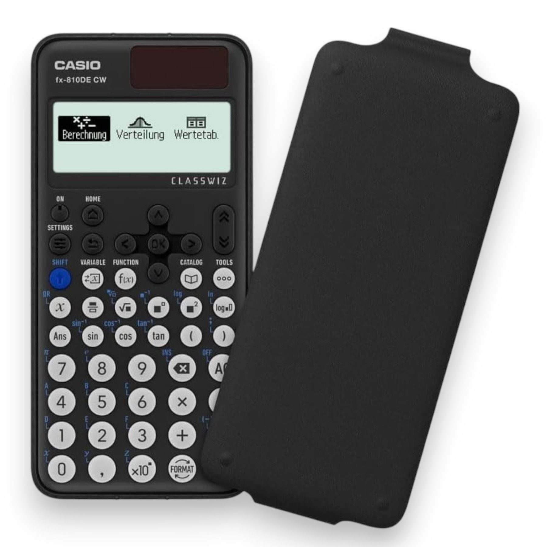 CASIO Taschenrechner CASIO Schulrechner FX-810 DE CW 274 Funktionen, Solar/Batterie