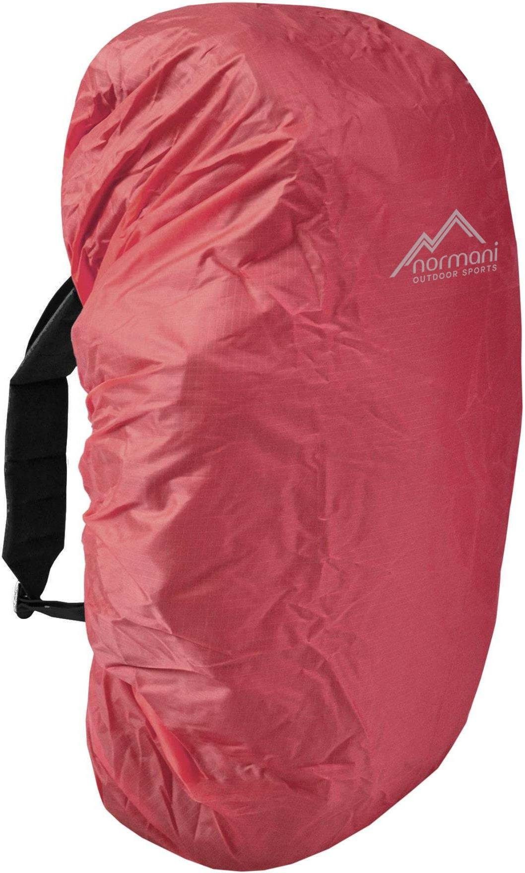 normani Rucksack-Regenschutz, wasserdichte Rucksackhüllefür Rucksäcke mit Reflektorlogo