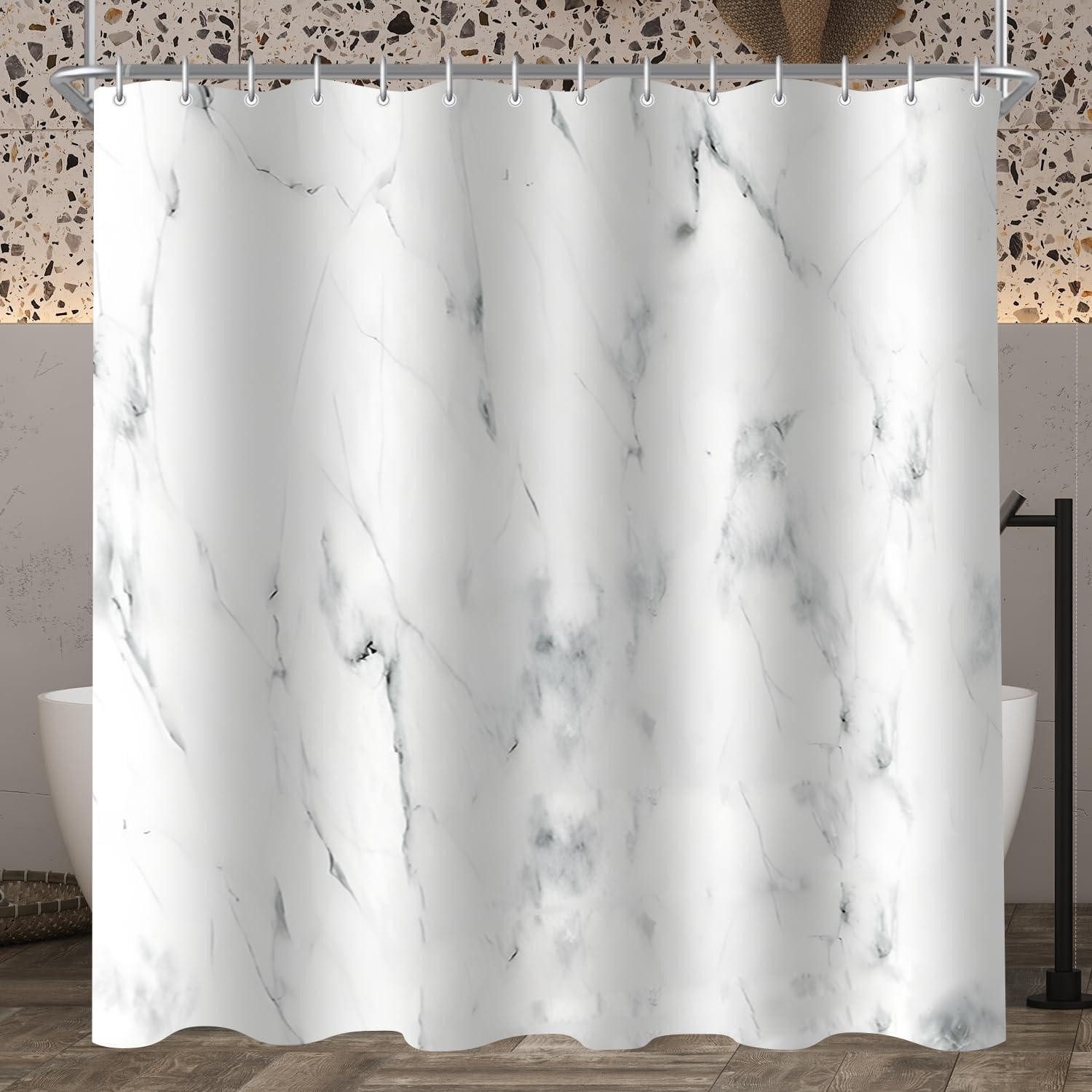 Lerores Duschvorhang Duschvorhang 240x200cm Marmor wasserabweisend günstig online kaufen